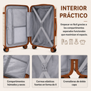 Juego de Equipaje de 3 Piezas – Valija de 20” + Mochila de 18” + Neceser ✅