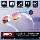Gafas Inteligentes – IA con Cámara 4K 📸 – ¡8 Horas de Batería! – ¡Comprá 1, Llevá 2 y Envío Gratis! 🚚🎁